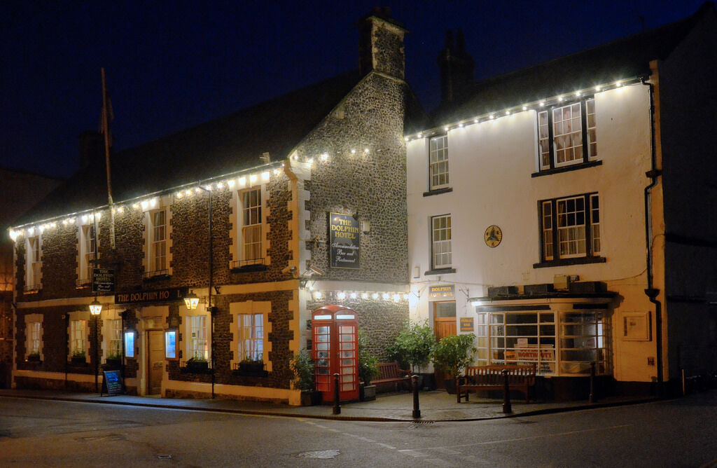 Dolphin Hotel Beer Exterior foto